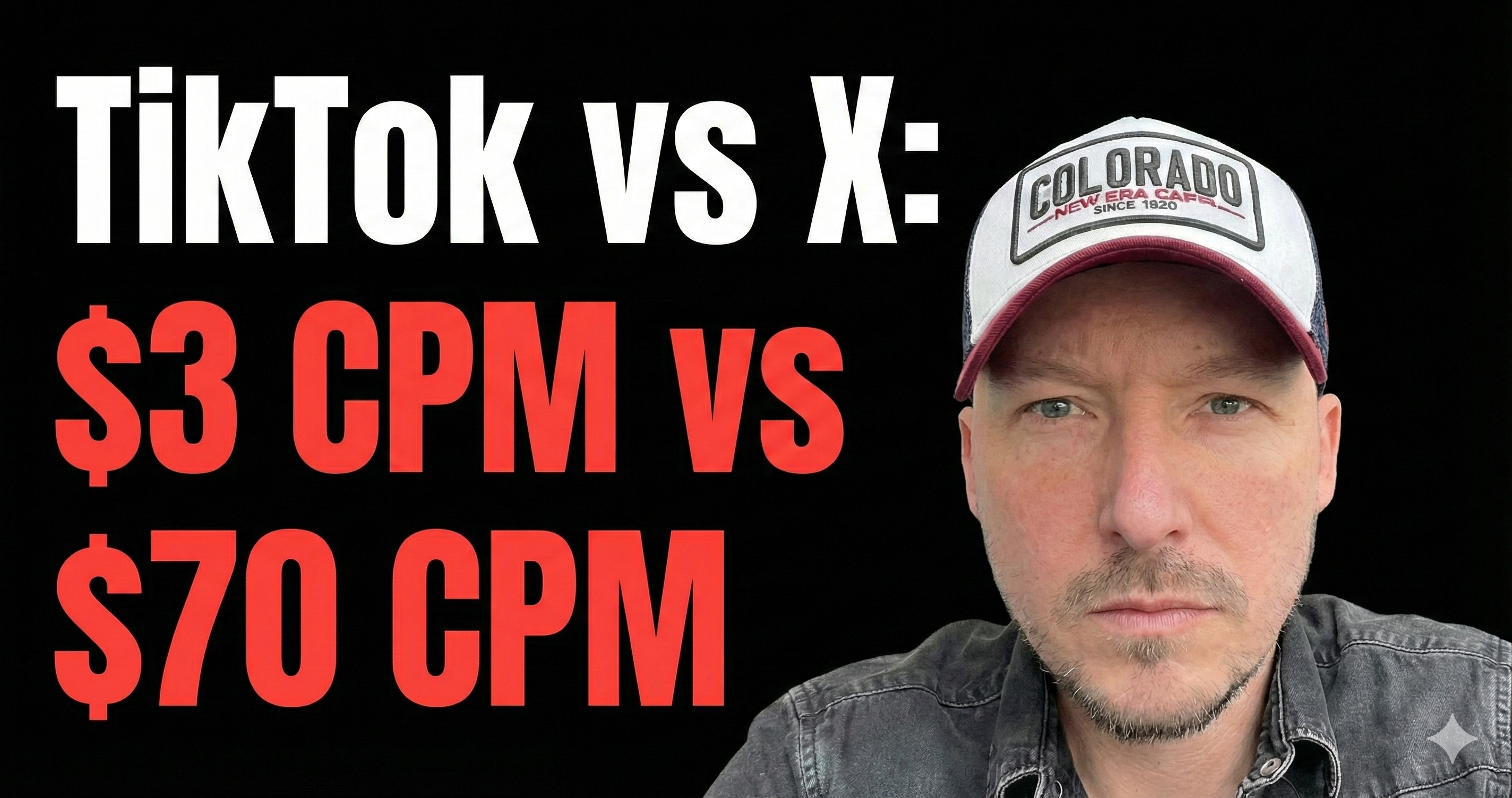 TikTok vs X - $3 vs $70 CPMs for crypto marketing